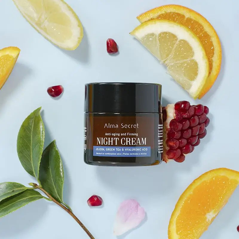 Alma Secret Anti-Ageing Night Repair Jojoba, Green Tea & Hyaluronic