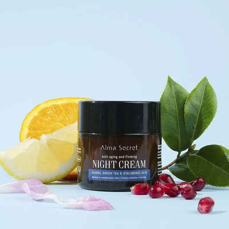 Alma Secret Anti-Ageing Night Repair Jojoba, Green Tea & Hyaluronic