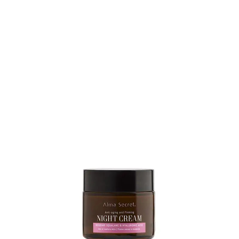 Alma Secret Anti-Ageing Repairing Night Cream R. Mosqueta, Squalane & Hyalur.