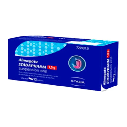 Almagato Stadapharm sobres Gel 1.5 gr, 12 sobres