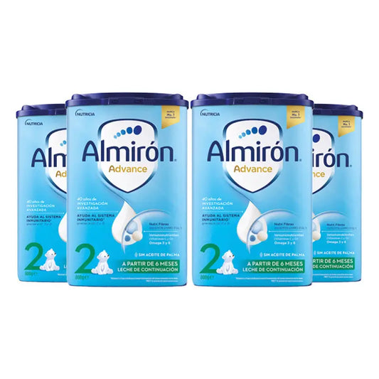 Almirón Advance 2, Leche De Continuación A Partir De 6 Meses, 4 X 800g