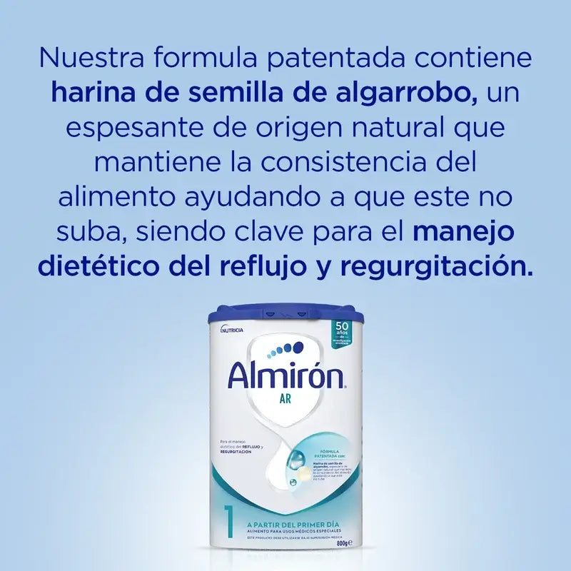 Pack 3 X Almiron AR 1, Anti-Regurgitation Baby Formula, from Day One, 800g