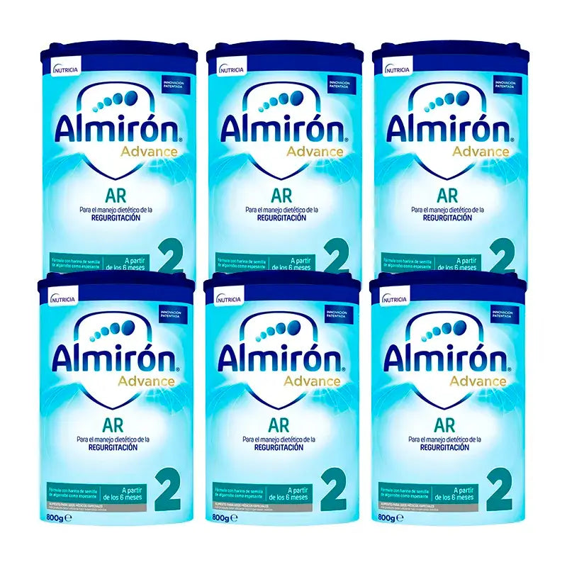 Almiron Advance Ar2, Anti-Regurgitation Baby Formula, From 6 Months , 6 x 800 grams