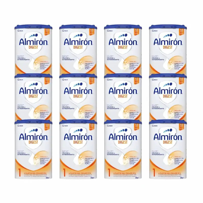 Almiron Advance Digest 1, Anti-Colic & Constipation Baby Starter Milk, 12 x 800 grams