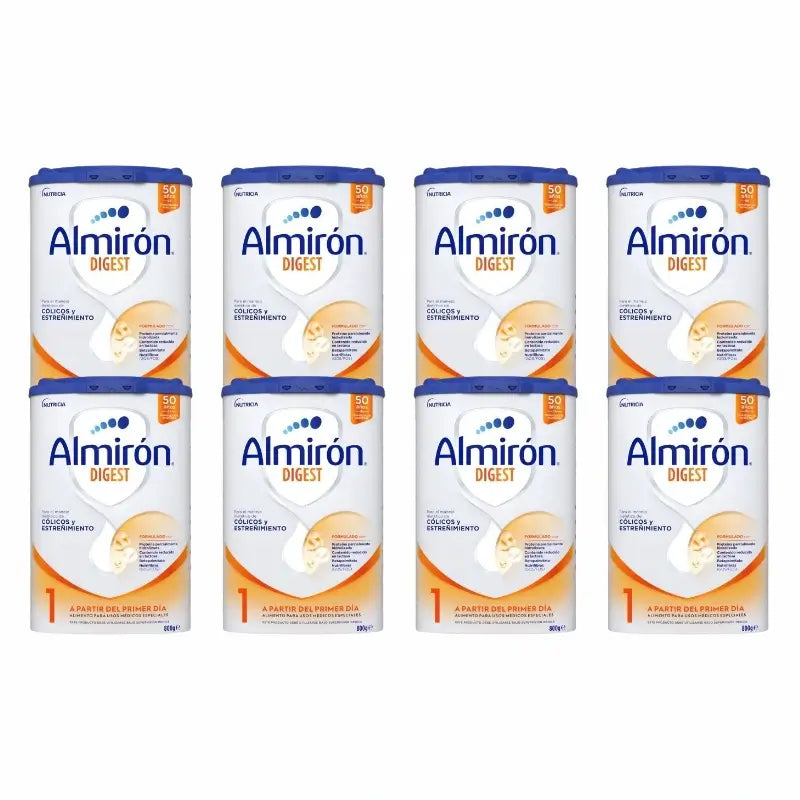Almiron Advance Digest 1, Anti-Colic & Constipation Baby Starter Milk, 8 x 800 grams