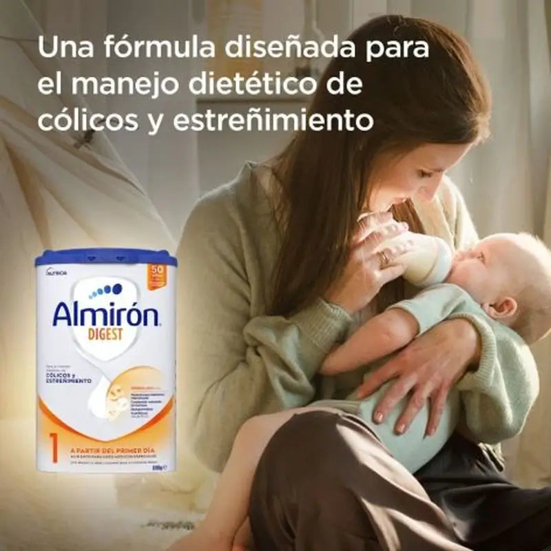Almiron Advance Digest 1, Anti-Colic & Constipation Baby Starter Milk, 8 x 800 grams