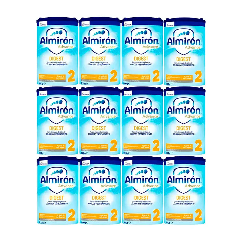 Almiron Advance Digest 2 Milk Formula Powder, From 6 Months , 12 x 800 grams