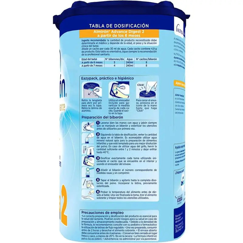 Almiron Advance Digest 2 Milk Formula Powder From 6 Months, 3 X 800 G