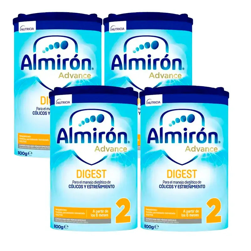 Almiron Advance Digest 2 Milk Formula Powder, From 6 Months , 4 x 800 grams