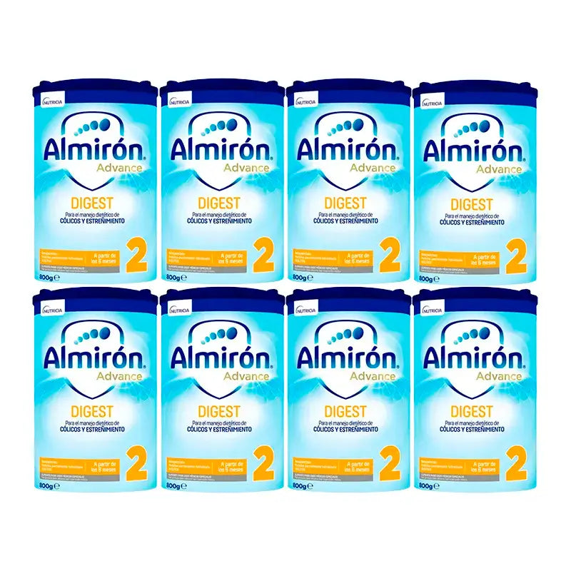 Almiron Advance Digest 2 Milk Formula Powder, From 6 Months , 8 x 800 grams