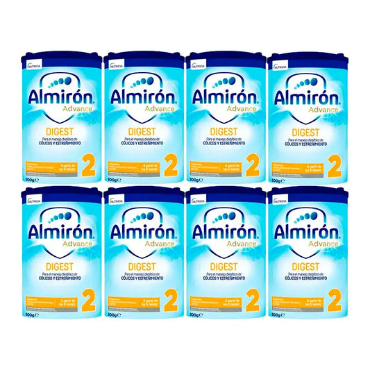 Almiron Advance Digest 2 Milk Formula Powder, From 6 Months , 8 x 800 grams