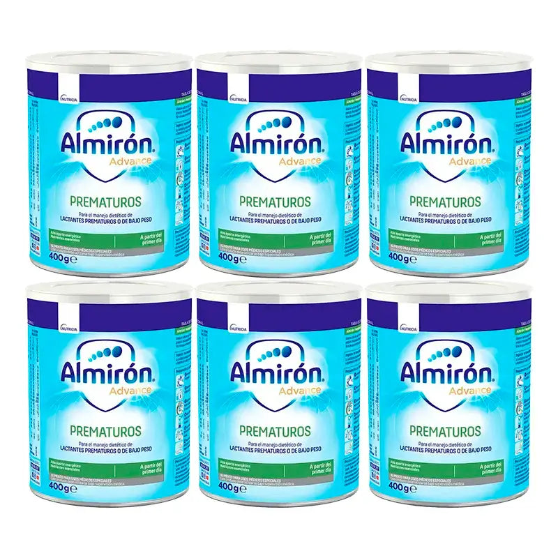 Almiron Advance Prematurity Tin , 6 x 400 grams