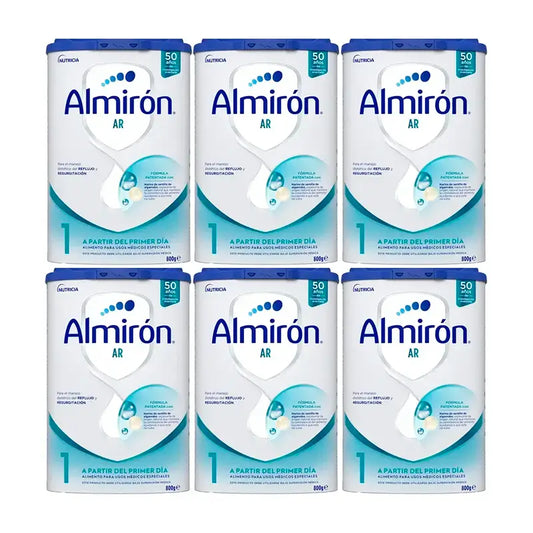 Almiron Ar 1, Anti-Regurgitation Baby Formula, From Day One , 6 x 800 g