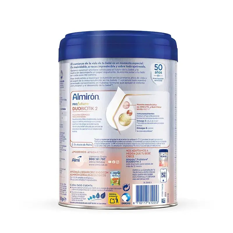 Almirón Profutura 2 Powdered Formula, From 6 Months, 2 x 800 g pack