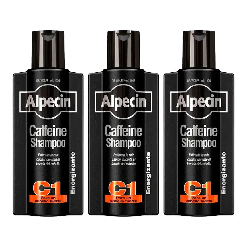 Alpecin Black Edition, 3 X 375 Ml