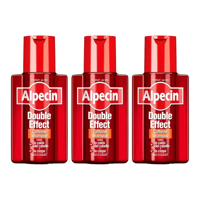 Alpecin Double Effect, 3 X 200 Ml