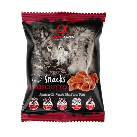 Alpha Spirit Alpha Spirit Canine Ham Snacks 24X50Grs