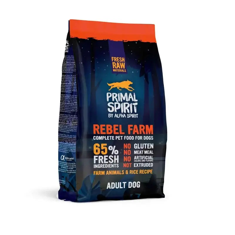 Alpha Spirit Alpha Spirit Canine Primal 65% Rebel Fram 1Kg