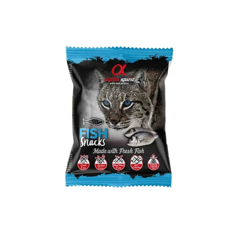 Alpha Spirit Alpha Spirit Feline Fish Snacks 24X50Grs