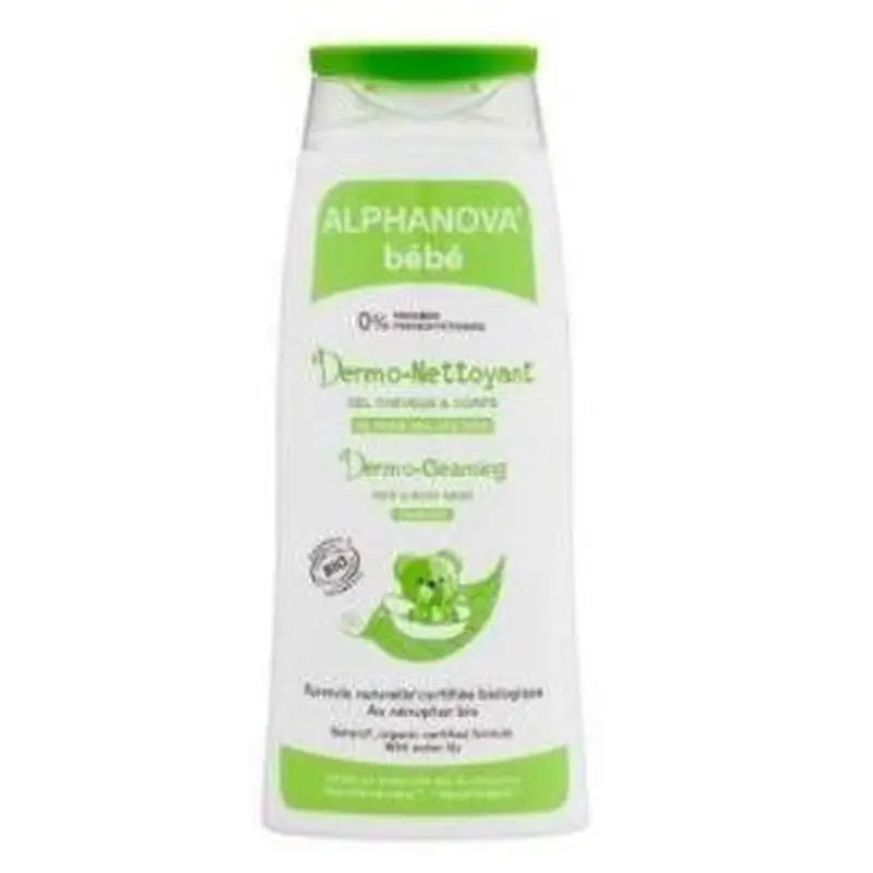 Alphanova Gel Dermolimpiador Bebe 200Ml. Bio