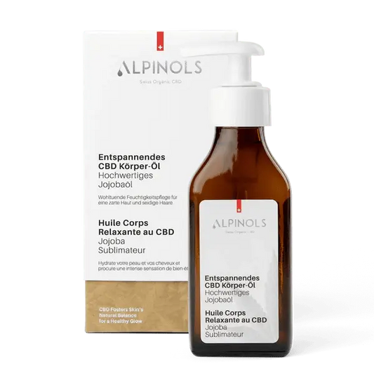 Alpinols Aceite Corporal Con Cbd Efecto Relajante , 100 ml