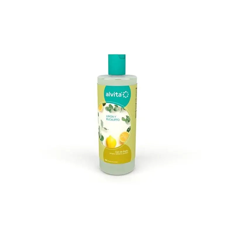 Alvita Gel De Baño Limón Y Eucalipto, 750 ml