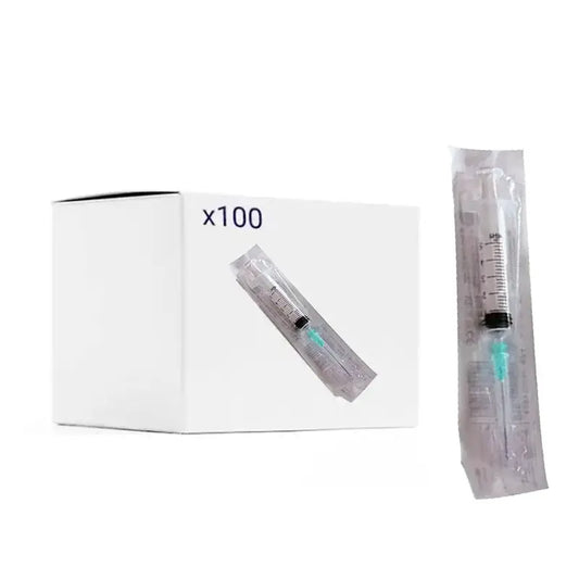 Alvita Pack Syringe With Sterile Needle 5 Ml (0,8X40Mm), 100 Pcs.