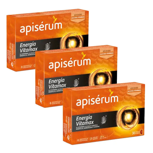 Apiserum Triplo Energia Vitamax 3 x 30 Softgels