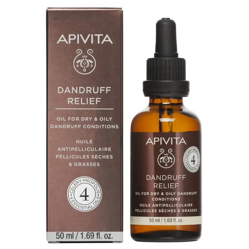 APIVITA Aceite Capilar Nutritivo y Reparador con Argán & Oliva 50 ml