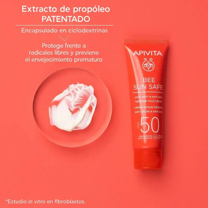 Apivita Anti-Aging & Anti-Blemish Cream Spf50