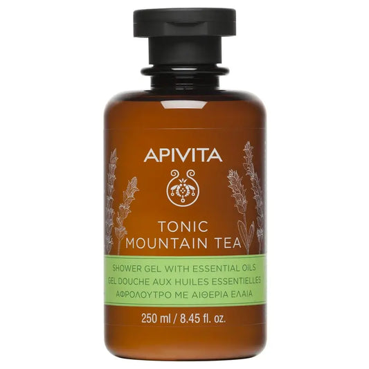 Apivita Mountain Tea Bath Gel with Mountain Tea 250ml