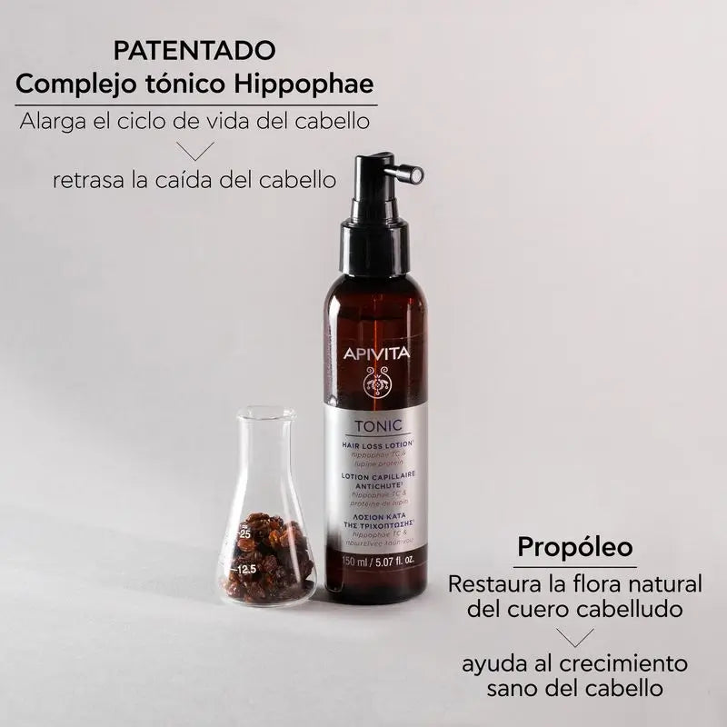 APIVITA Loción Para la Caída Del Cabello con Hippophae Tc & Proteínas de Lupino