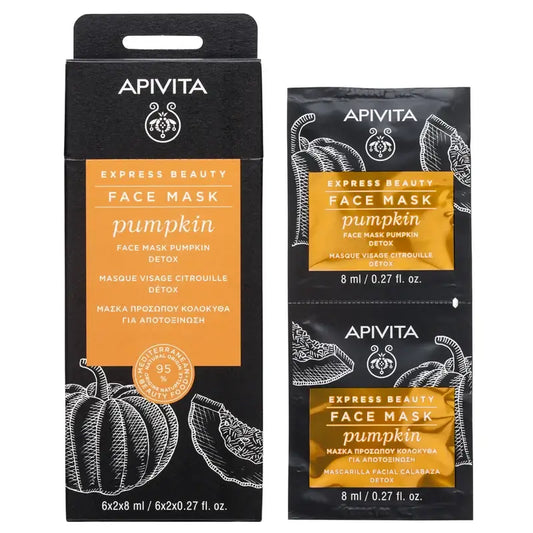 APIVITA Express Beauty Pumpkin Detox Face Mask