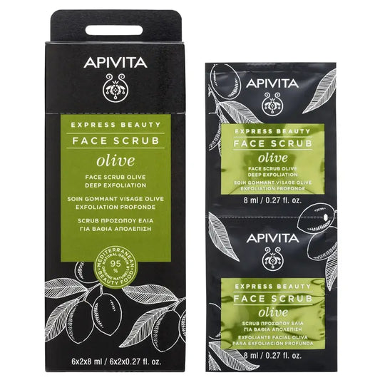 APIVITA Express Beauty Deep Exfoliating Cream with Olive