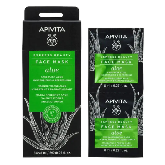 APIVITA Express Beauty Moisturising Mask with Aloe