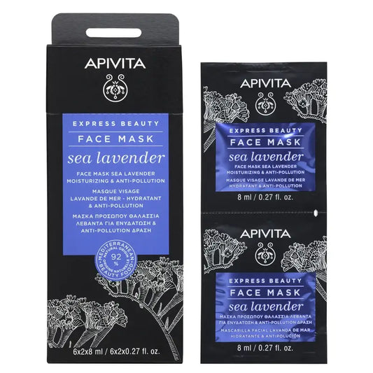 APIVITA Express Beauty Moisturising & Antioxidant Mask with Sea Lavender