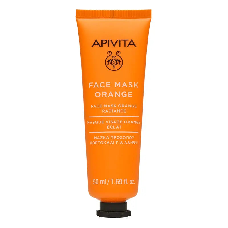 APIVITA Mascarilla Facial Nutritiva Iluminadora con Naranja 50 ml