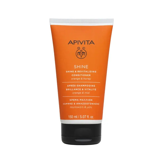 APIVITA Conditioner Shine & Vitality for All Hair Types with Orange & Honey 150 ml