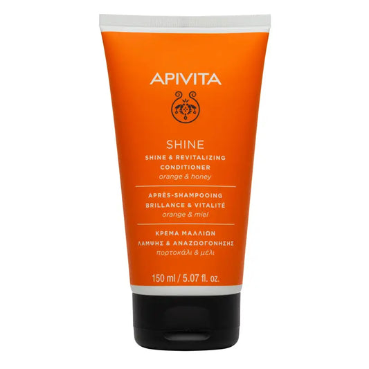 APIVITA Acondicionador Brillo y Vitalidad Para Todo Tipo de Cabello con Naranja y Miel 150 ml