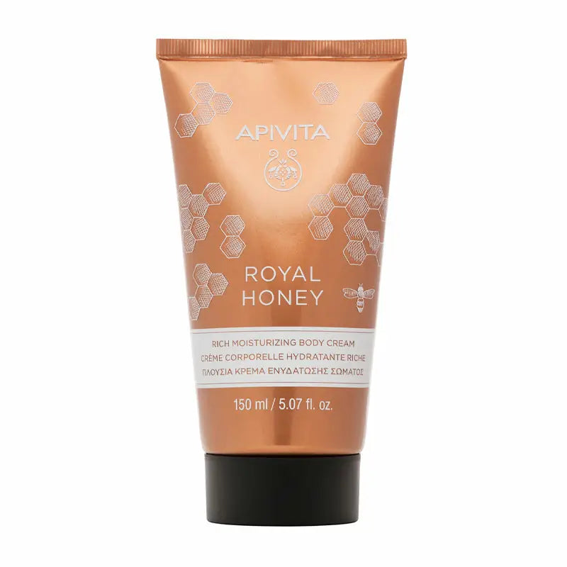 APIVITA Royal Honey Gel de Ducha Cremoso con Aceites Esenciales, 500 ml