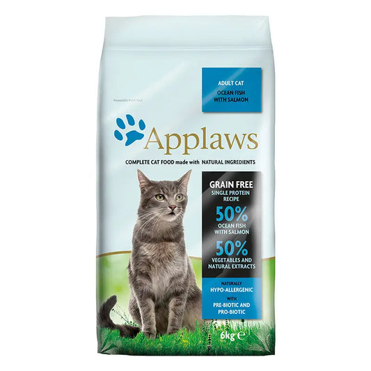 Applaws Cat Dry Adulto Pescado Y Salmon 6Kg