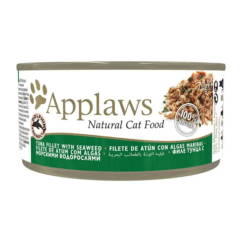 Applaws Cat Lata Atun Con Algas 24X70Gr