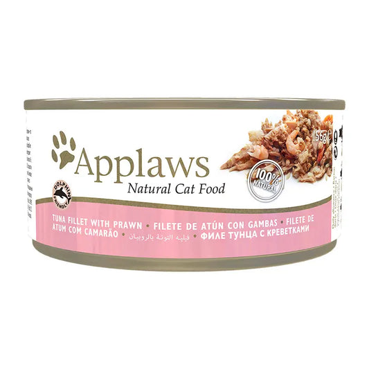 Applaws Cat Lata Atun Y Gamba 24X156Gr