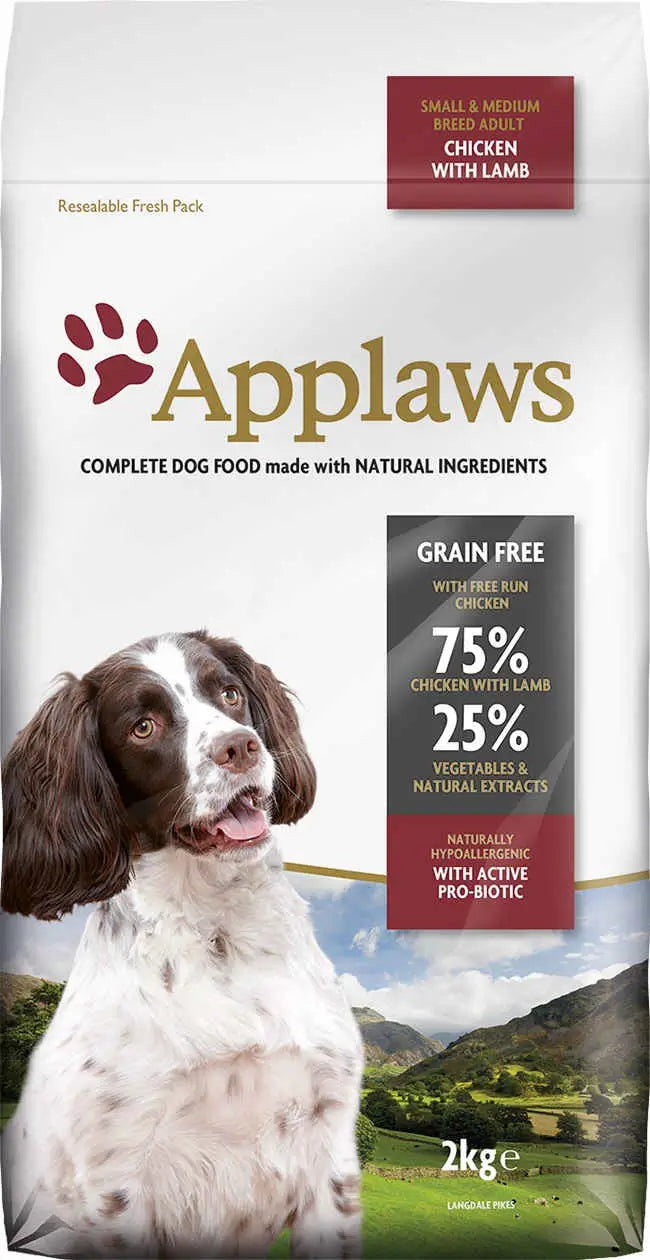 Applaws Dog Dry Adulto Raza Peq Medianas Pollo Cordero 2Kg