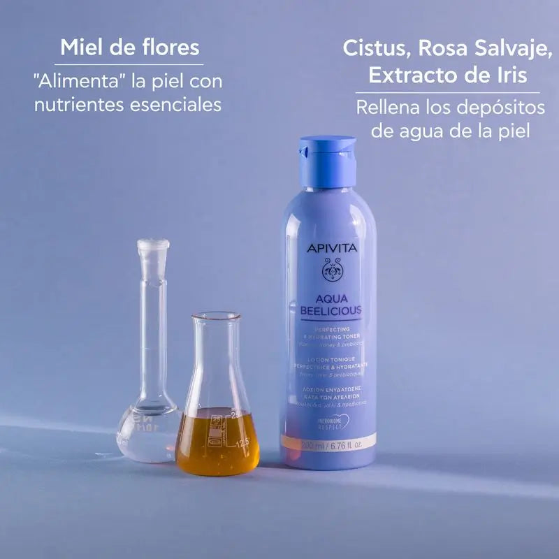 Aqua Beelicious Tónico Perfeccionador & Hidratante, 200 Ml