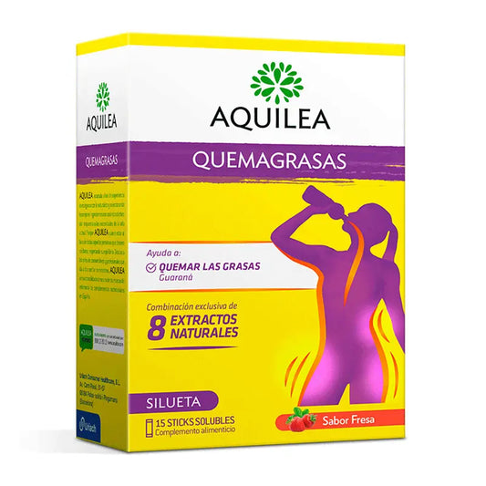 Aquilea Quemagrasas 15 Sticks Fresa