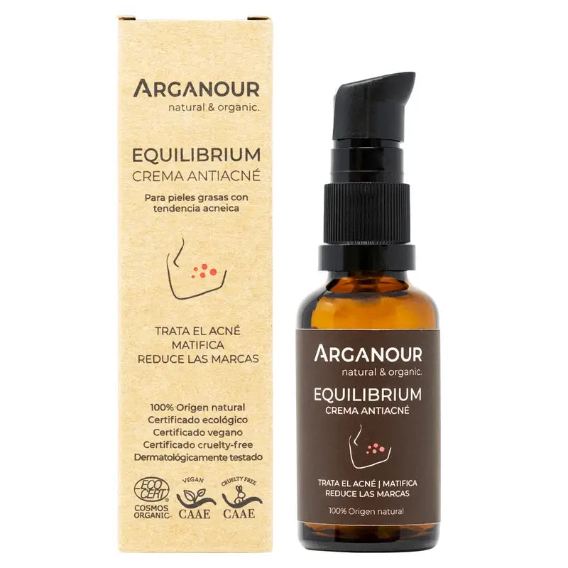 Arganour Facial Equilibrium Anti-Acne Cream, 50 Ml