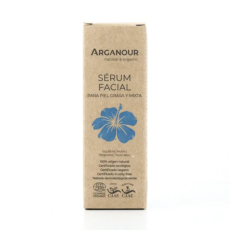 Arganour Facial Nourishing Facial Serum Oily/Mixed Skin, 50 Ml
