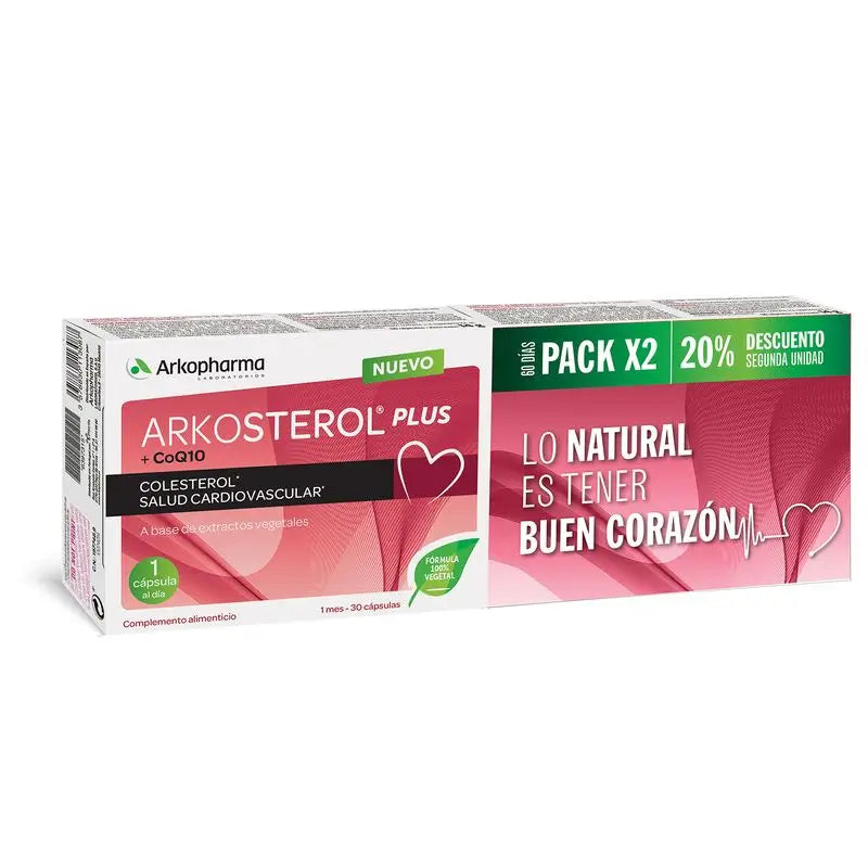 Arkosterol Plus Pack 60 Cápsulas Arkopharma