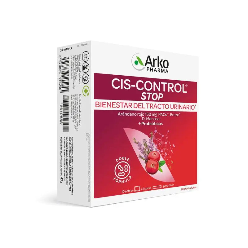 Arkopharma Cis-Control Stop 15 sobres